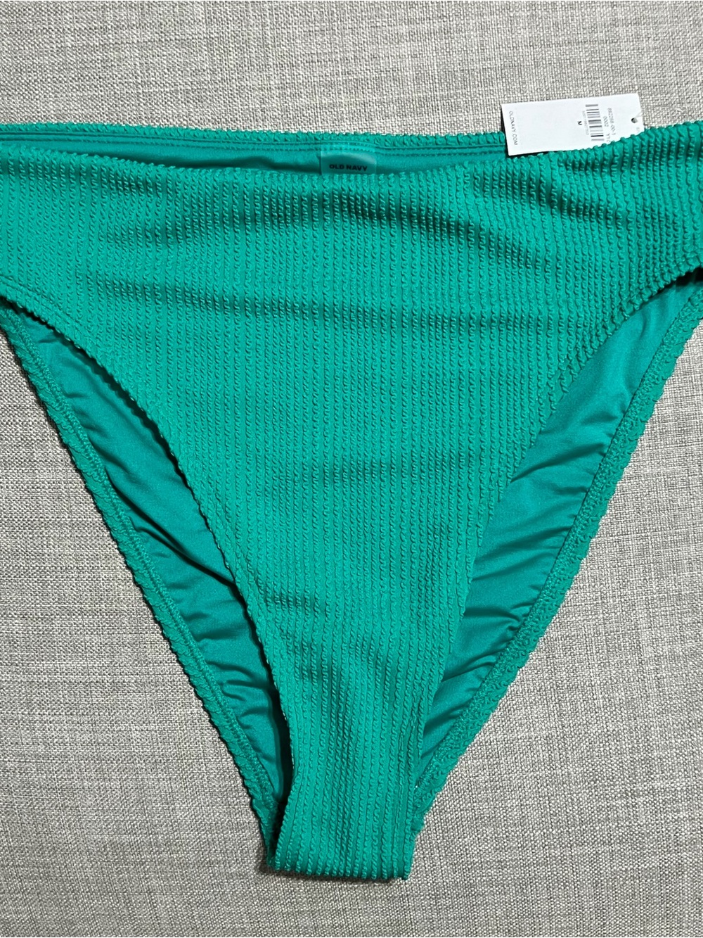 NWT Old navy high waisted green bikini bottoms